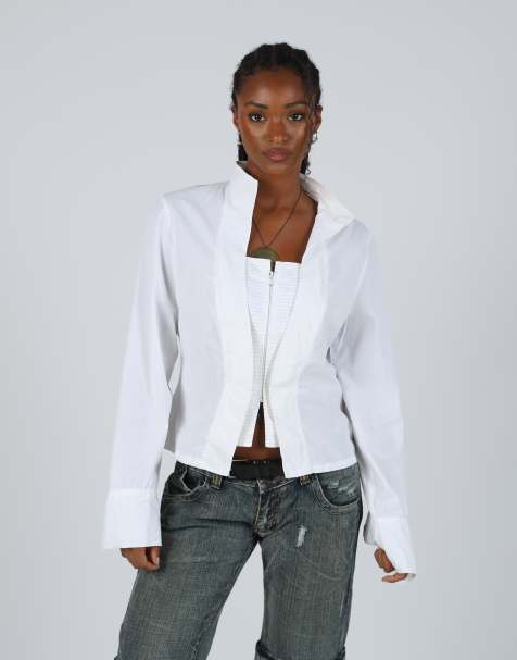 Vintage Nara Camicie L shirt in white - view 1