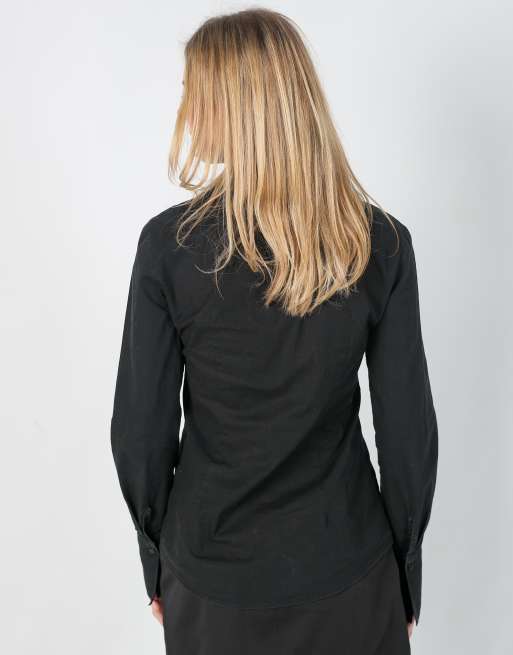 Vintage Nara Camicie S shirt in black, 2 of 4