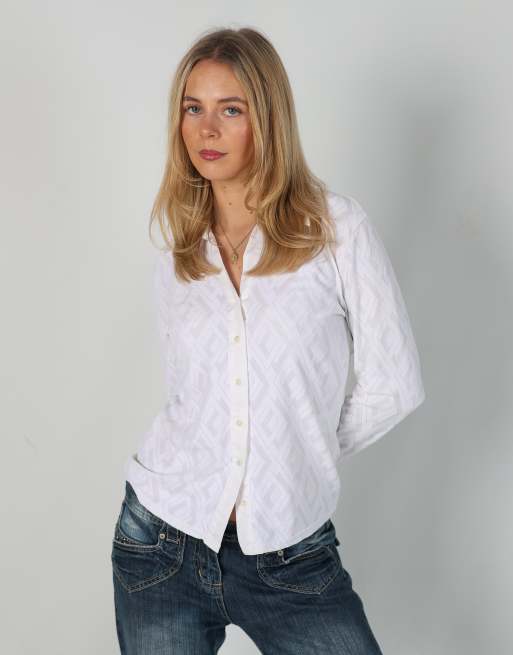 Vintage Nara Camicie S shirt in ivory, 3 of 4