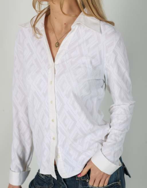 Vintage Nara Camicie S shirt in ivory, 4 of 4
