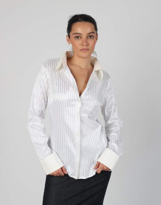 Vintage Nara Camicie S shirt in ivory