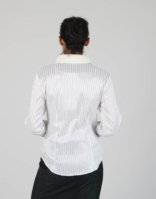 Vintage Nara Camicie S shirt in ivory, 2 of 4