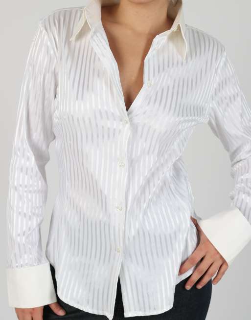 Vintage Nara Camicie S shirt in ivory, 4 of 4