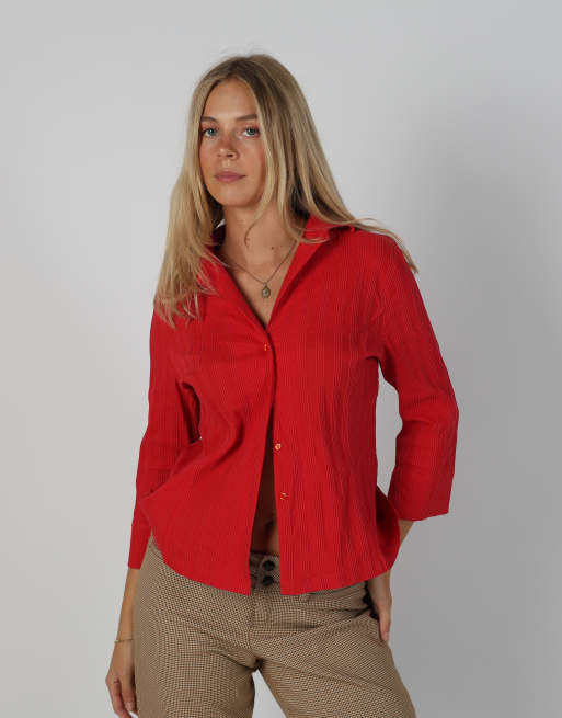 Vintage Nara Camicie S shirt in red, 1 of 4