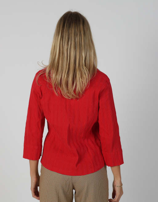 Vintage Nara Camicie S shirt in red, 2 of 4