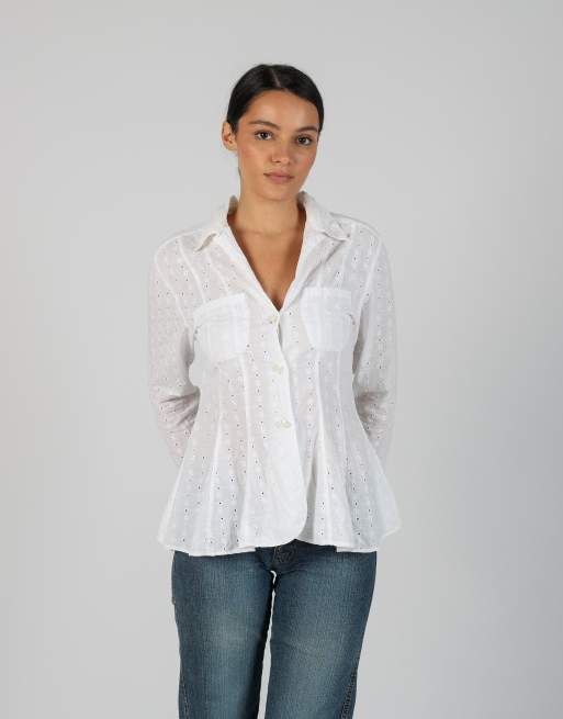 Vintage Nara Camicie S shirt in white