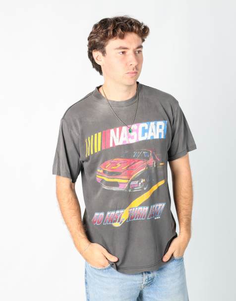 Vintage Nascar l t-shirt in grey - view 1