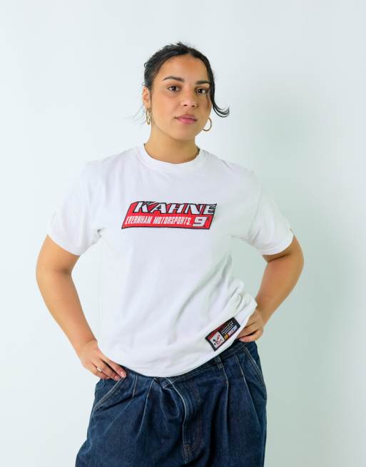 Vintage Nascar L T-shirt White