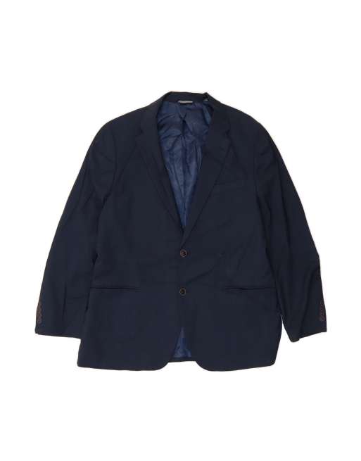 Vintage Nautica 2 Button Blazer Jacket UK 46 3XL In Blue