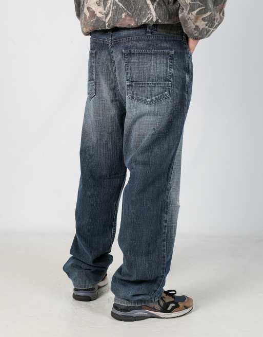 Vintage Nautica 38x34 denim jeans in blue, 2 of 4
