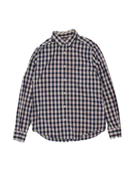 Vintage Nautica Shirt Large In Blue Gingham