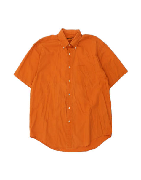 Vintage Nautica Short Sleeve Shirt Large In Orange - view 1