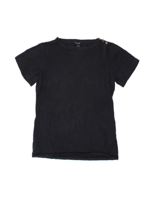 Vintage Nautica T-shirt Top Uk 14 Large In Blue