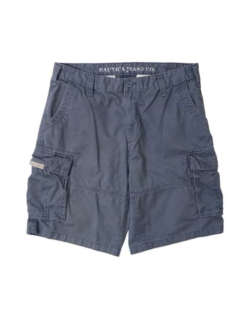 Vintage Nautica W38 cargo shorts in navy