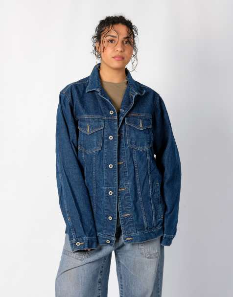 Vintage Nautica XL Denim Jacket Blue - view 1