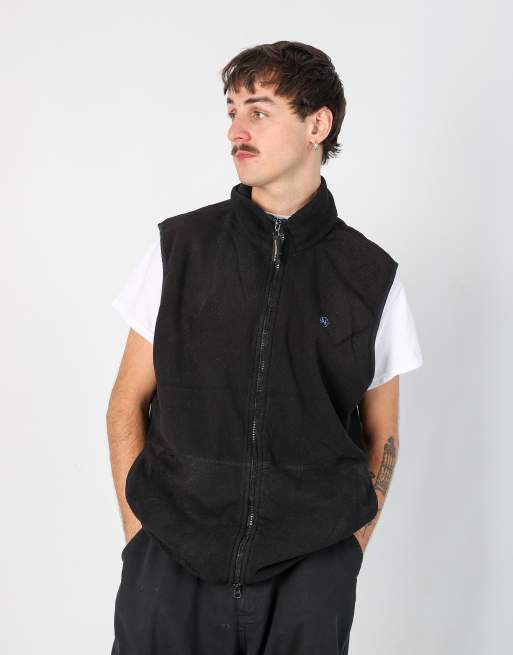 Vintage Nautica xl gilet in black