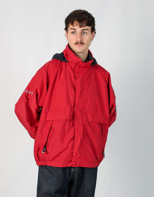 Vintage Nautica xl rain jacket in red