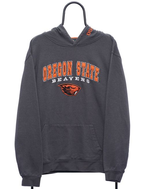 Vintage NCAA oregon size L hoodie in grey