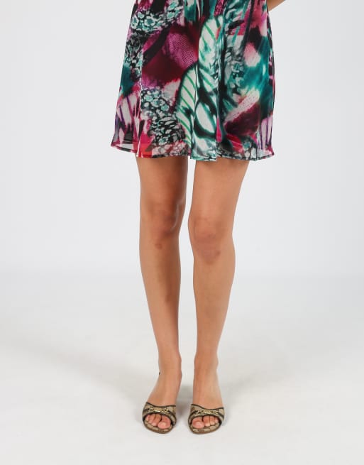 Vintage Nemo XS woven mini dress in black, 2 of 4