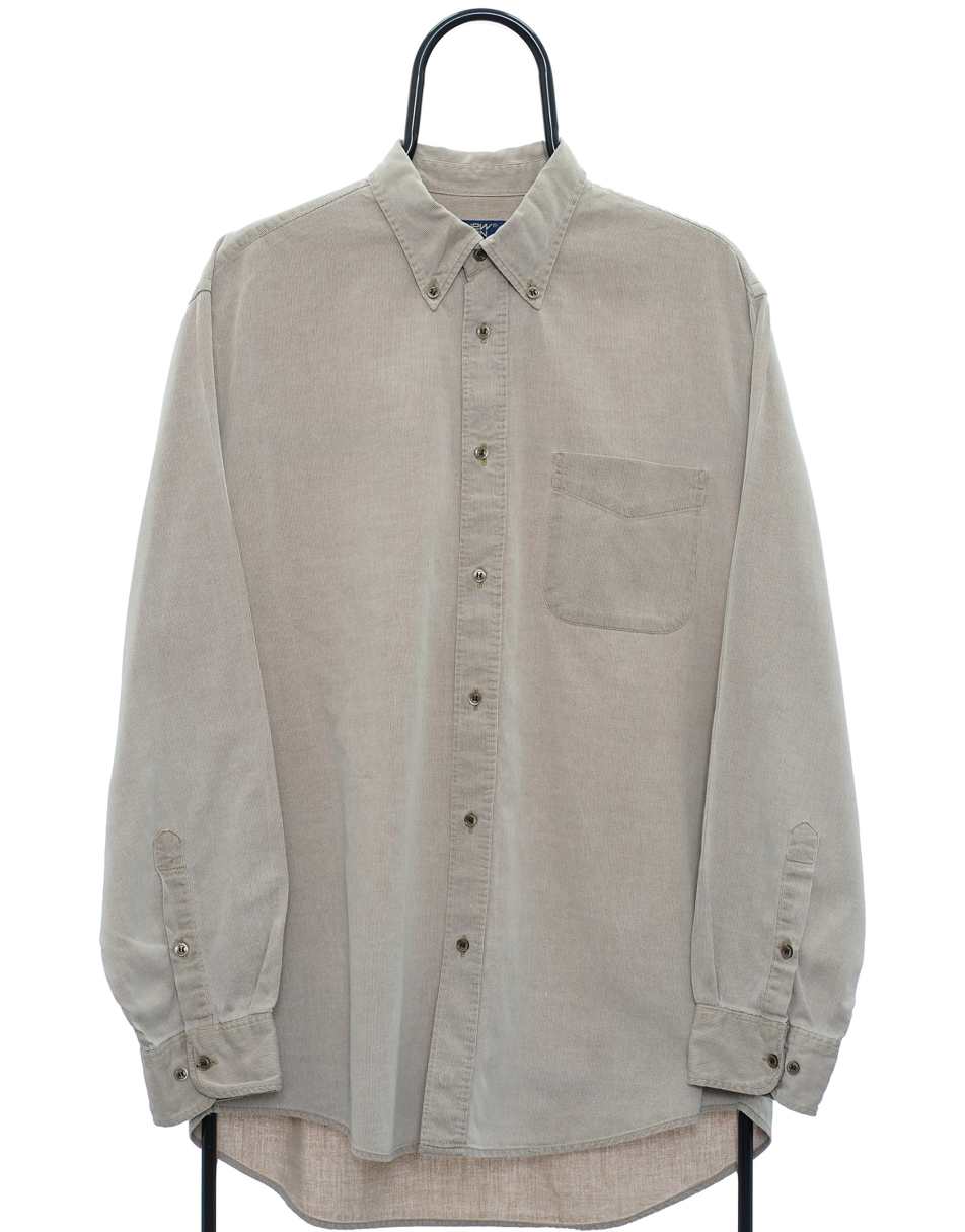 Vintage New Man Size M Shirt In Beige