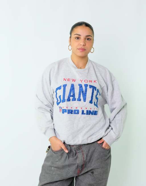 Vintage New York Giants XL Sweatshirt Light Grey