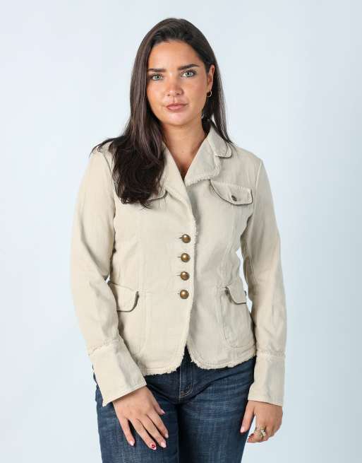 Vintage NewPenny 10 light jacket in beige