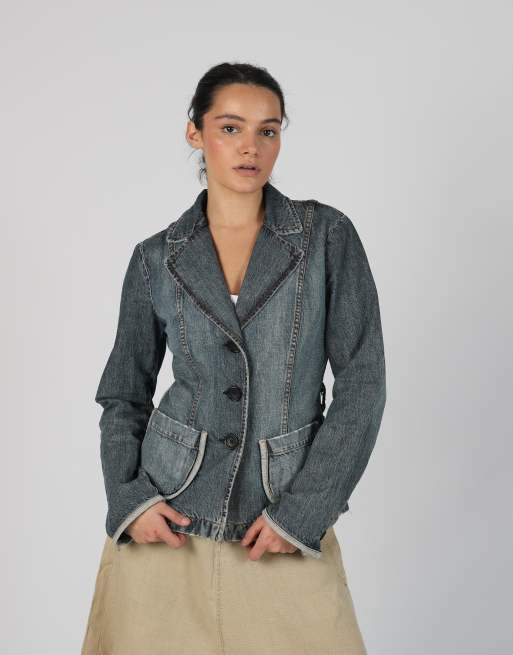 Vintage NewPenny 12 denim jacket in blue