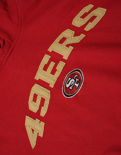 Vintage NFL 49ers size 2XL hoodie in red, 3 of 4