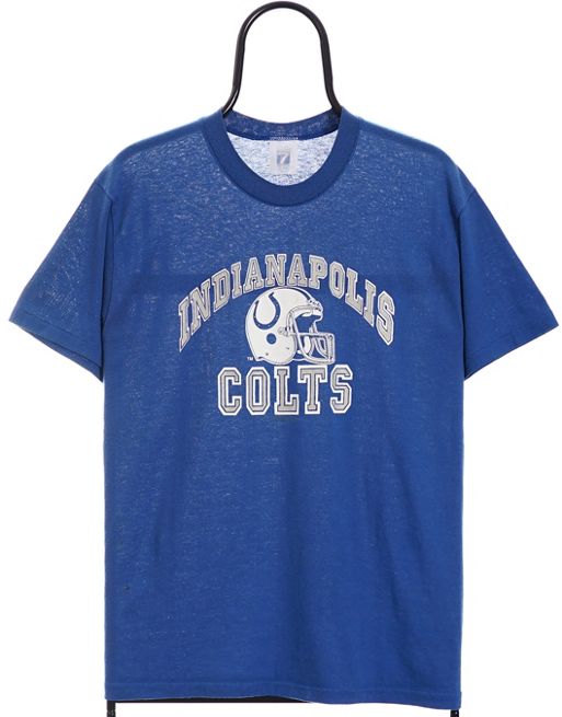  Vintage NFL 80s colts size M t-shirt in blue