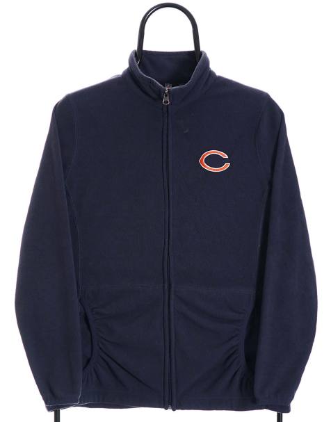 Vintage NFL Bears size S fleece in navy - view 1
