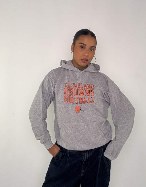 Vintage NFL M Hoodie Jacket Grey