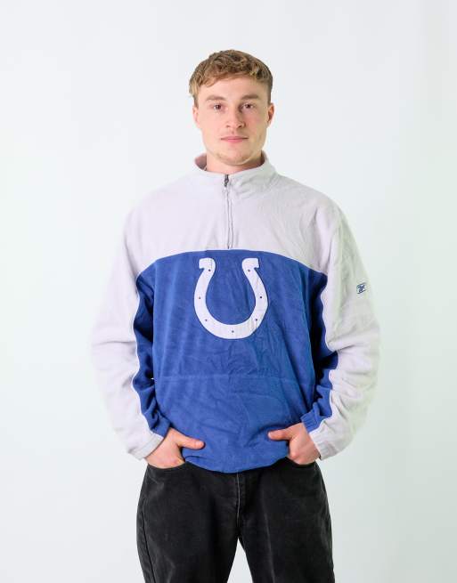 Vintage NFL Quarter Zip L Fleece Ivory