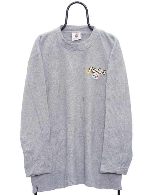 Vintage NFL steelers size XL sweatshirt in grey