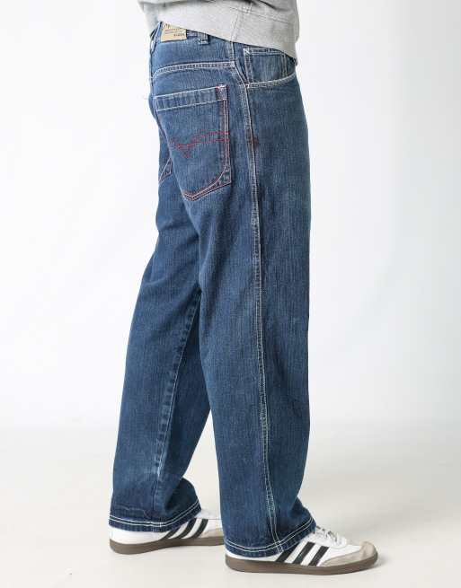 Vintage NJC 32x32 denim jeans in blue