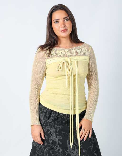 Vintage NO.L.ITA M cami in yellow