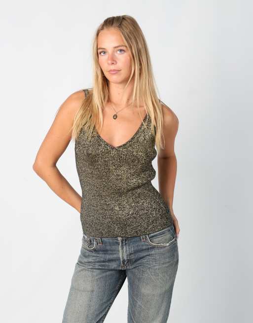 Vintage Northland M cami in gold