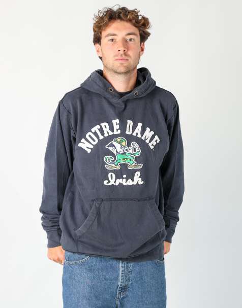 Vintage Notre Dame Irish l hoodie in black - view 1