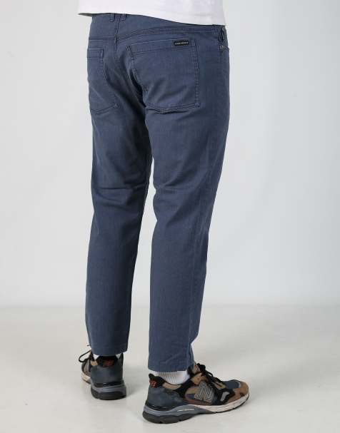 Vintage Oakley 34x32 woven straight pants in navy blue - view 1