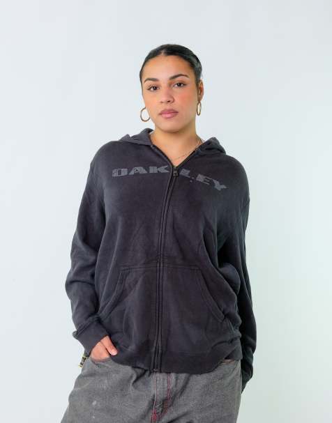 Vintage Oakley L Hoodie Black - view 1