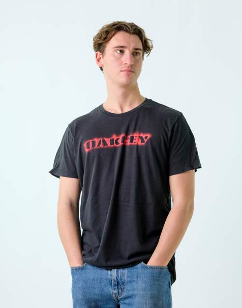 Vintage Oakley L T-Shirt Black - view 1