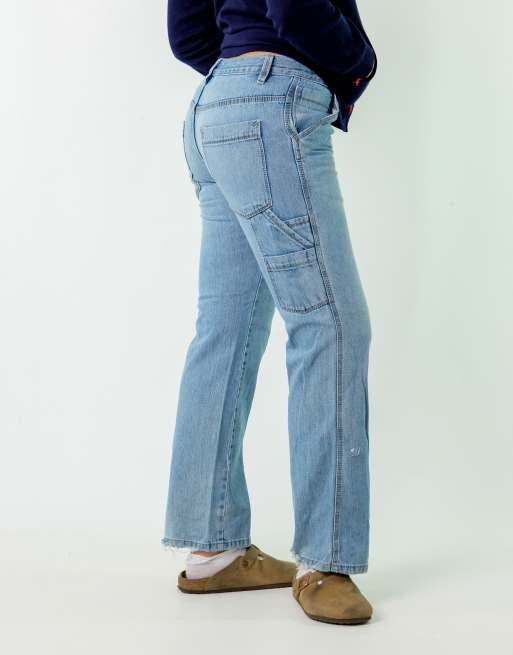 Vintage Old Navy 31x32 Denim Carpenter Jeans Blue