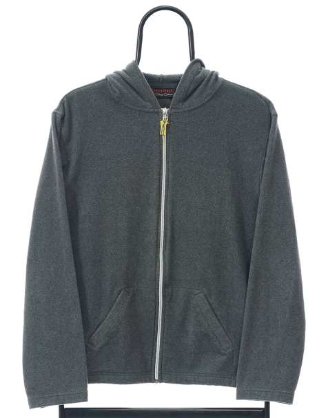 Vintage Oleg Cassini size L hooded fleece in grey - view 1