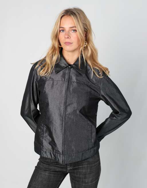 Vintage Oltre M shirt in charcoal grey