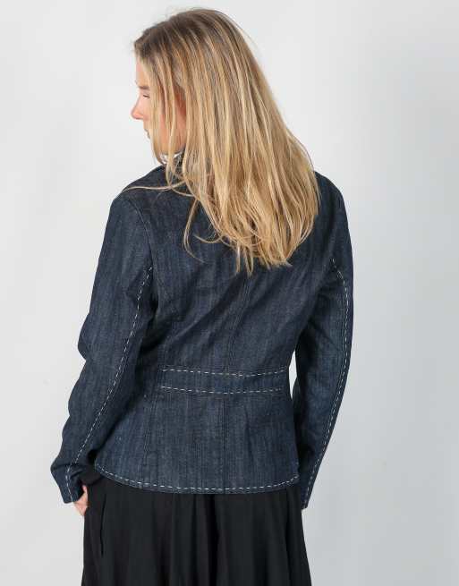 Vintage On parle de vous S denim jacket in blue, 2 of 4