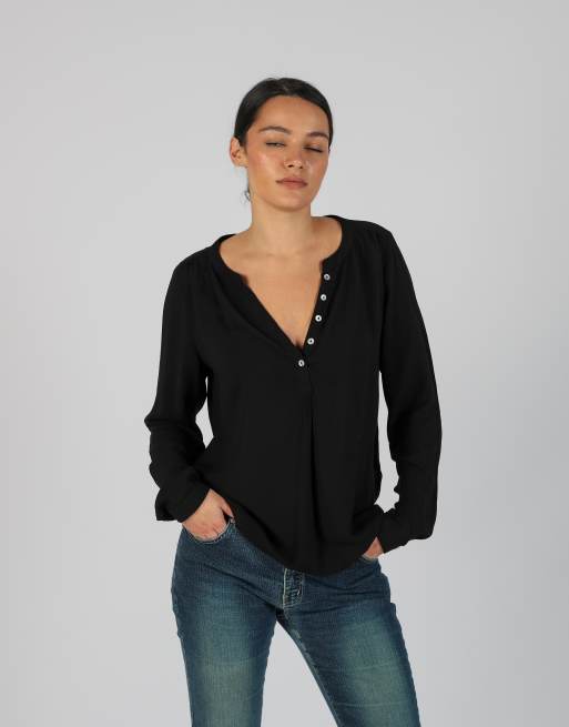 Vintage ONLY M blouse in black
