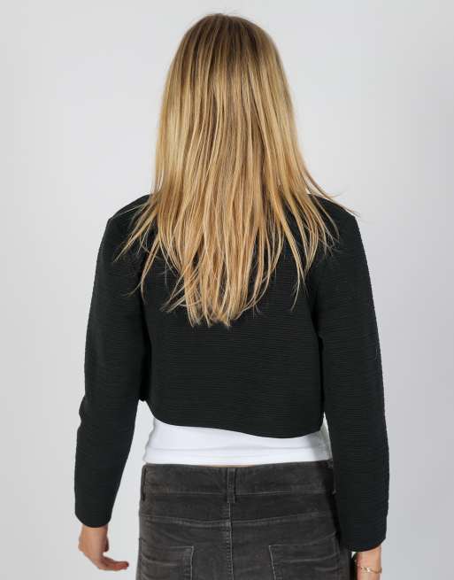 Vintage ONLY S cardigan in black, 4 of 4