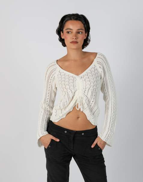 Vintage ONLY S woven top in white - view 1