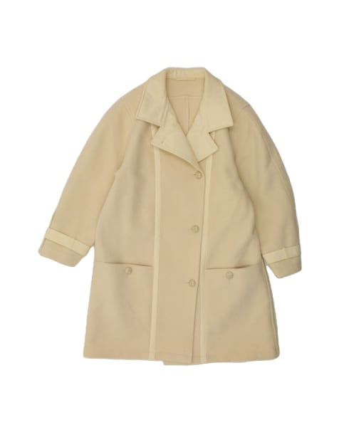 Vintage Overcoat EU 40 Medium In Beige New - view 1