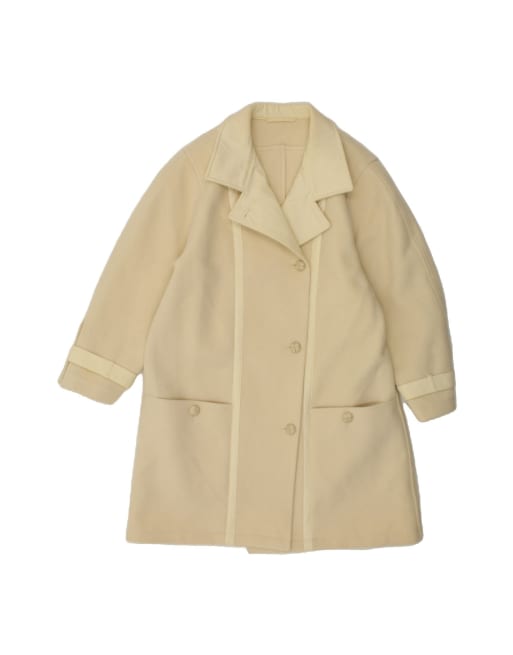 Vintage Overcoat EU 40 Medium In Beige New