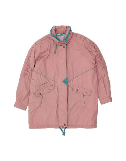 Vintage Overcoat EU 42 Large In Pink